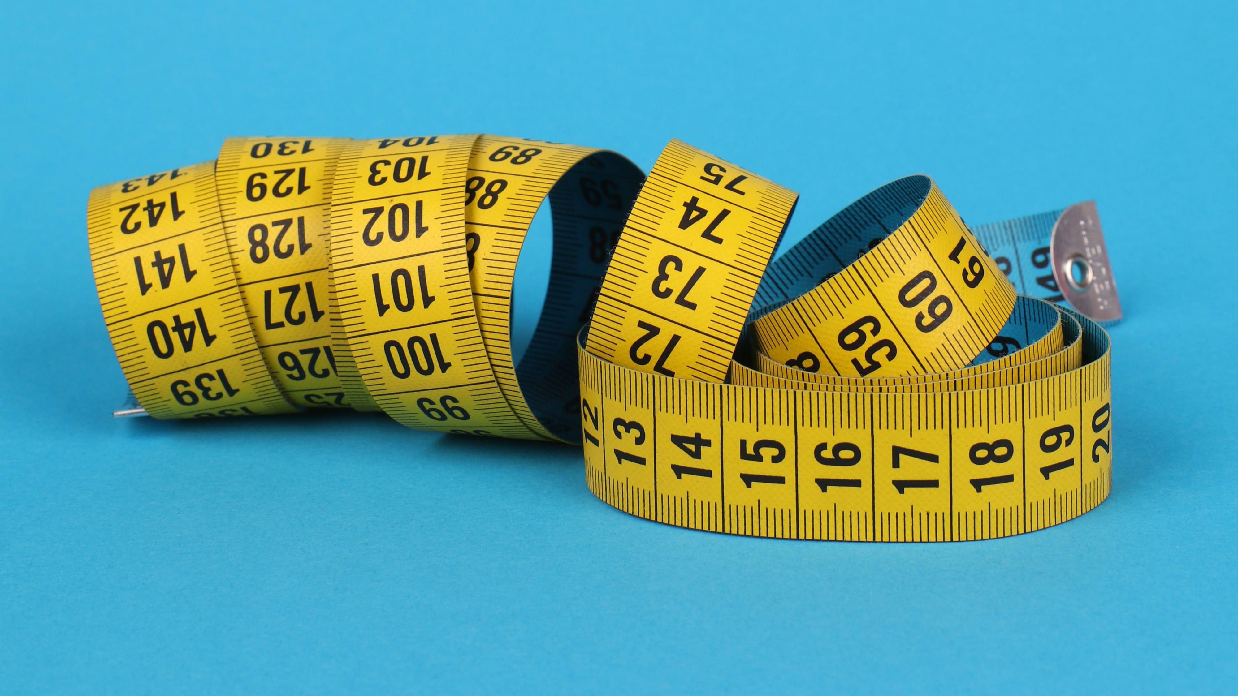 Photo of a tape measure